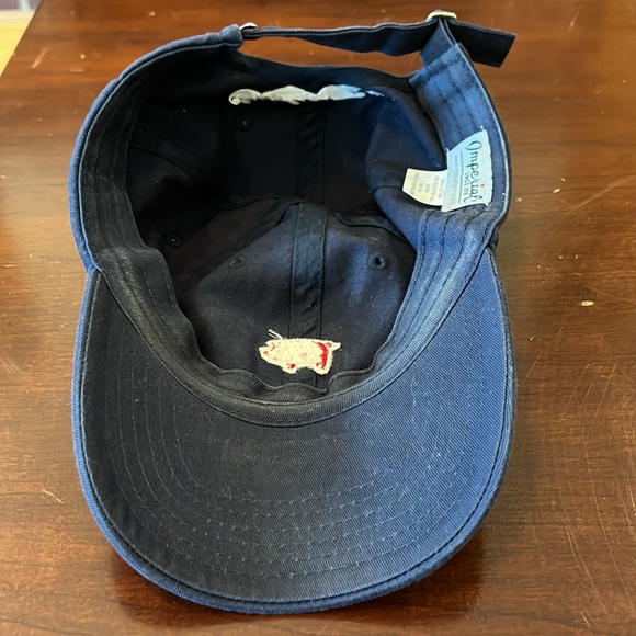 Navy Adjustable Curly Tail Hat - Picture 4 of 4